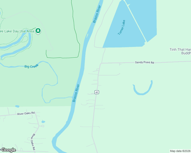 map of restaurants, bars, coffee shops, grocery stores, and more near 6202 County Road 42 in Rosharon