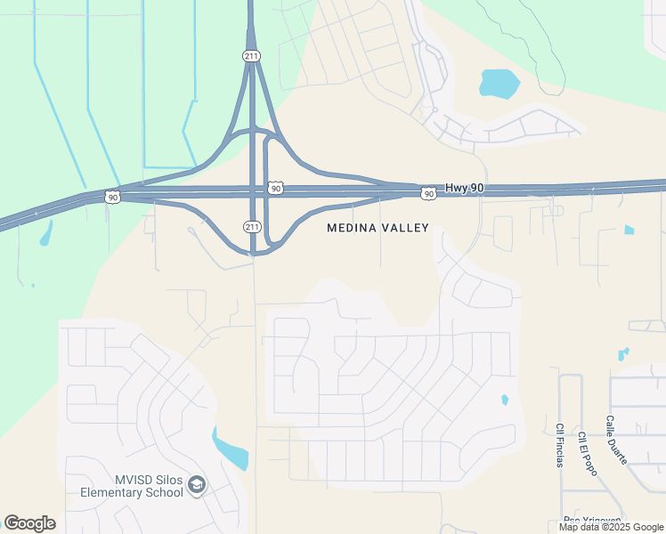 map of restaurants, bars, coffee shops, grocery stores, and more near 13442 U.S. 90 in San Antonio