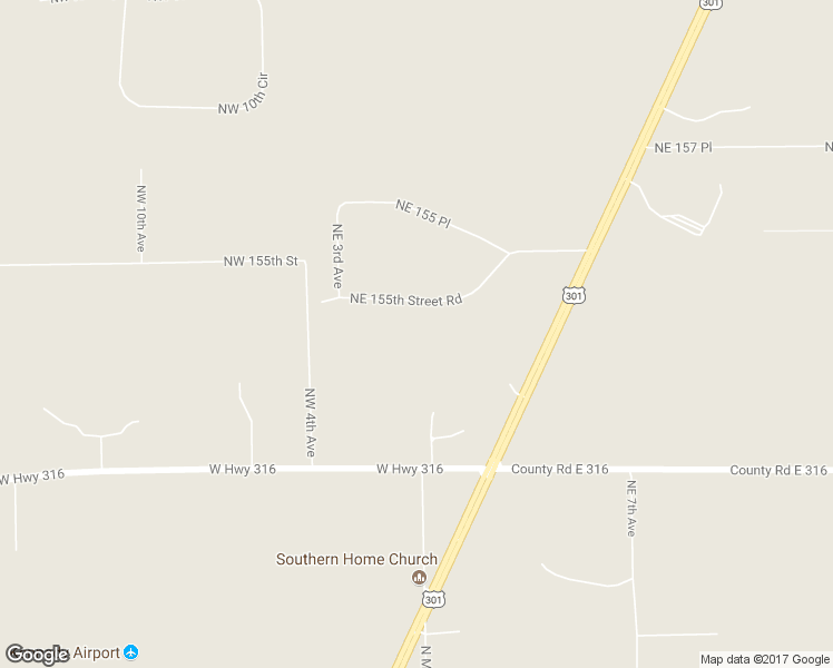 map of restaurants, bars, coffee shops, grocery stores, and more near 414 Northeast 155th Street Road in Citra