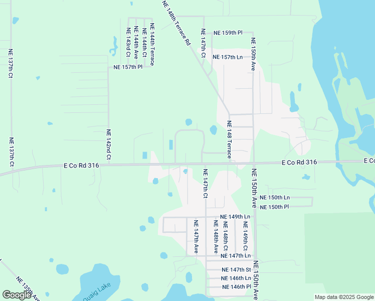 map of restaurants, bars, coffee shops, grocery stores, and more near 14671 East Highway 316 in Fort McCoy