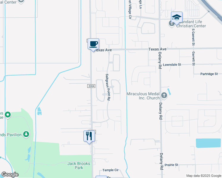 map of restaurants, bars, coffee shops, grocery stores, and more near 826 Sand Crab Lane in La Marque