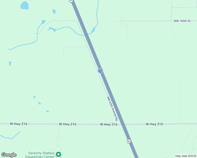 map of restaurants, bars, coffee shops, grocery stores, and more near 15340 Northwest 65th Avenue Road in Reddick