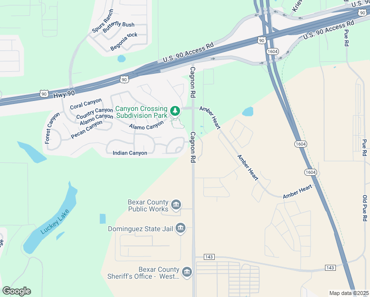 map of restaurants, bars, coffee shops, grocery stores, and more near 10918 Moonlit Canyon in San Antonio