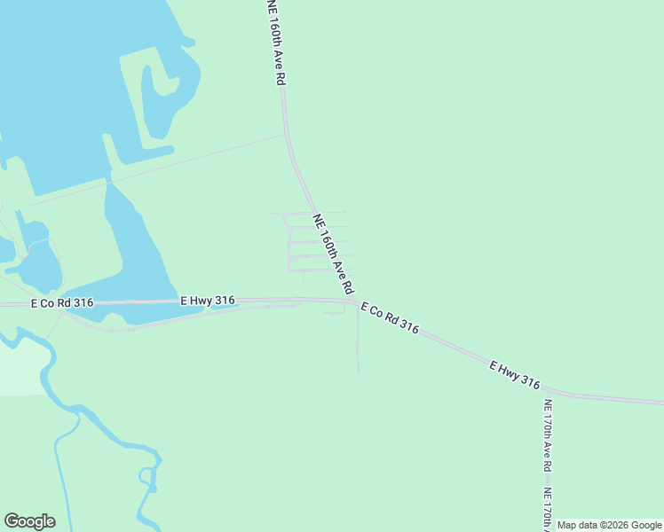 map of restaurants, bars, coffee shops, grocery stores, and more near 16378 Northeast 153rd Place in Fort McCoy