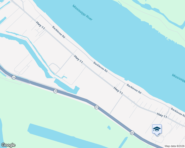 map of restaurants, bars, coffee shops, grocery stores, and more near 14038 Coveney Drive in Buras