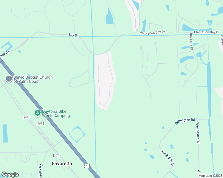 map of restaurants, bars, coffee shops, grocery stores, and more near 628 Southlake Drive in Ormond Beach