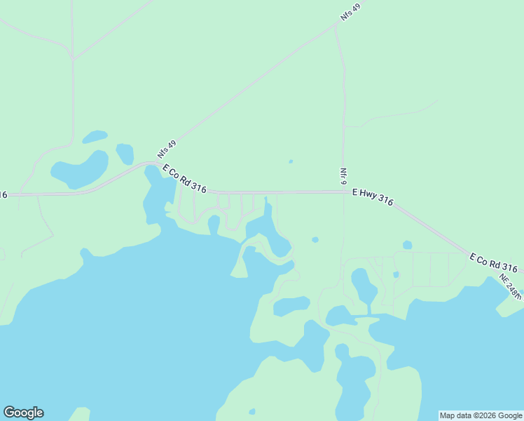 map of restaurants, bars, coffee shops, grocery stores, and more near 15470 Northeast 237th Court in Fort McCoy