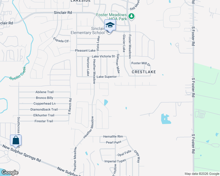 map of restaurants, bars, coffee shops, grocery stores, and more near 4734 Turquoise Park in San Antonio