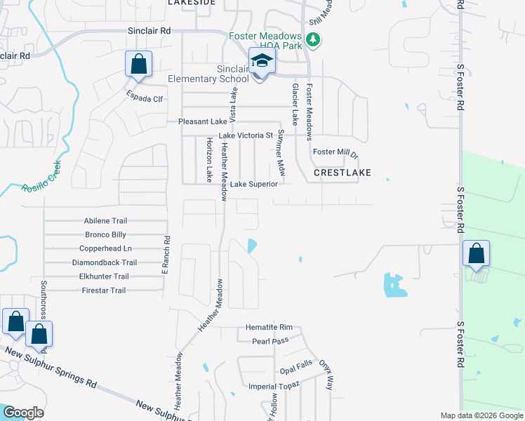 map of restaurants, bars, coffee shops, grocery stores, and more near 4734 Turquoise Park in San Antonio