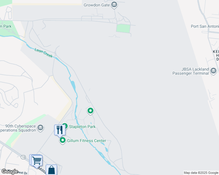 map of restaurants, bars, coffee shops, grocery stores, and more near in San Antonio