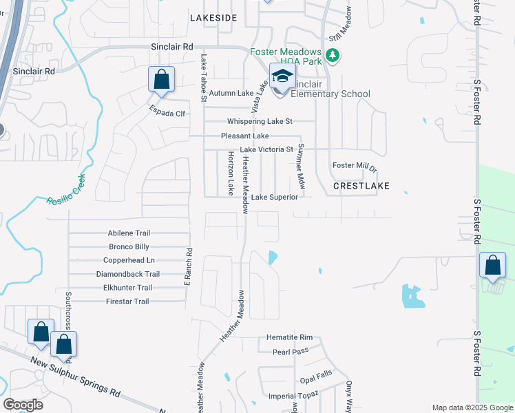 map of restaurants, bars, coffee shops, grocery stores, and more near 5923 Cinnabar Corner in San Antonio