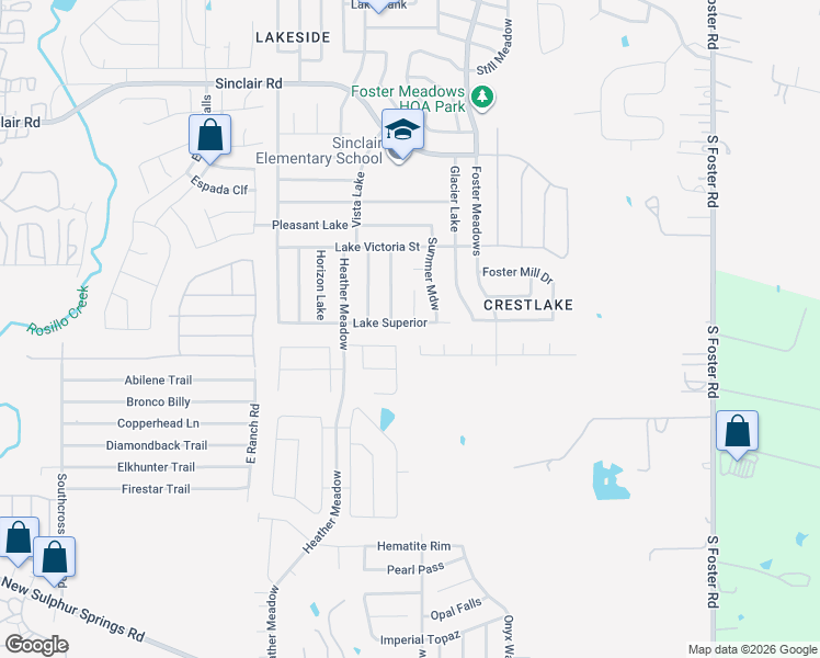 map of restaurants, bars, coffee shops, grocery stores, and more near 4702 Turquoise Park in San Antonio