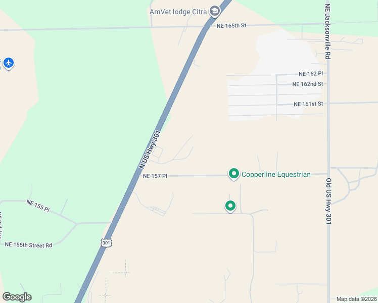 map of restaurants, bars, coffee shops, grocery stores, and more near 15837 U.S. 301 in Citra