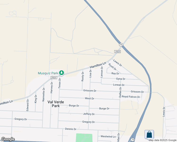 map of restaurants, bars, coffee shops, grocery stores, and more near 624 Lisa Drive in Del Rio