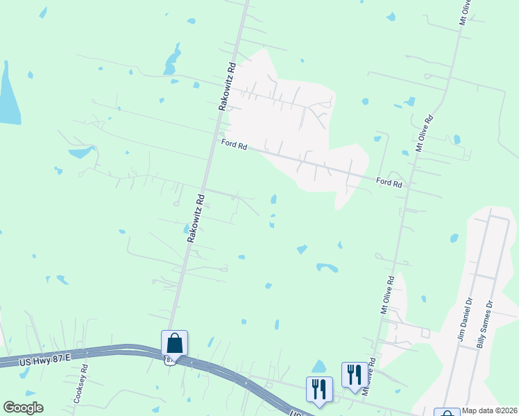 map of restaurants, bars, coffee shops, grocery stores, and more near in Adkins