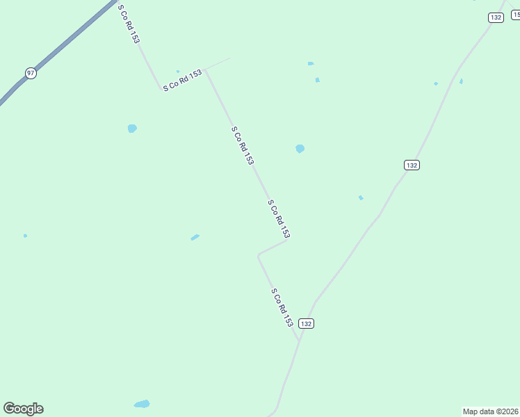 map of restaurants, bars, coffee shops, grocery stores, and more near 1157 South Co Road 153 in Bebe