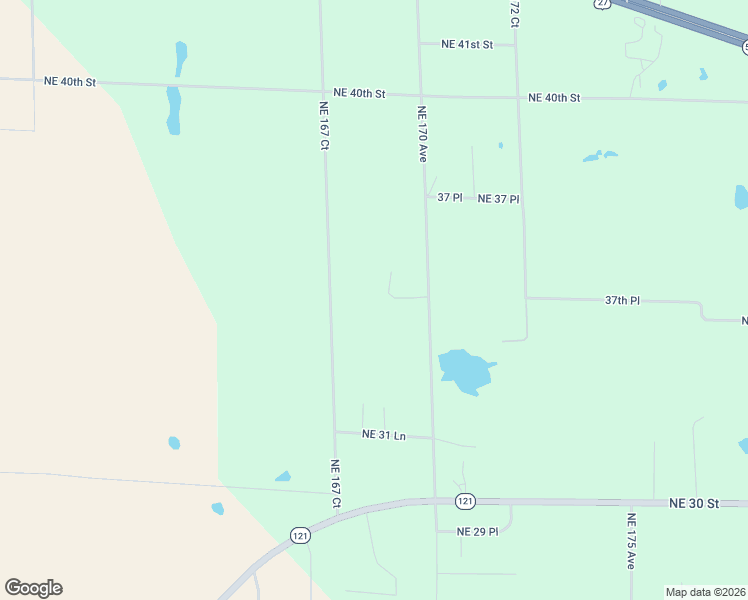 map of restaurants, bars, coffee shops, grocery stores, and more near 3551 Northeast 167th Court in Williston