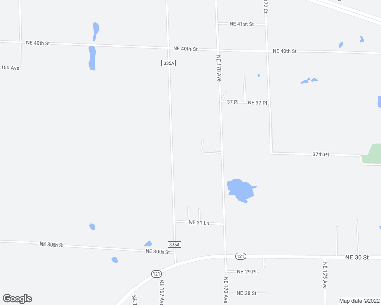 map of restaurants, bars, coffee shops, grocery stores, and more near 3551 Northeast 167 Court in Williston