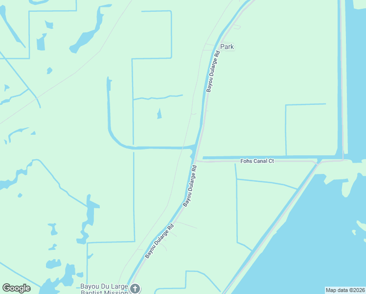 map of restaurants, bars, coffee shops, grocery stores, and more near 2273 Par Road 111 in Terrebonne Parish