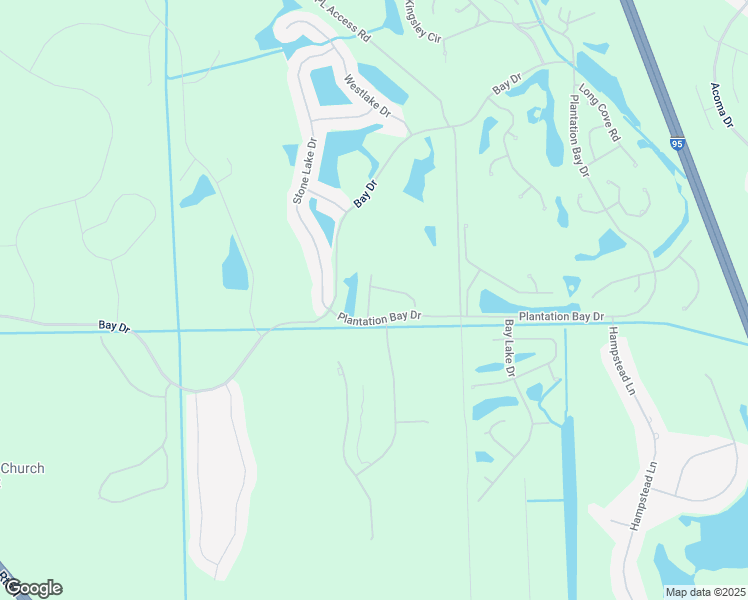 map of restaurants, bars, coffee shops, grocery stores, and more near 710 Cobblestone Drive in Ormond Beach