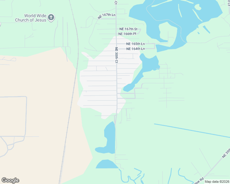 map of restaurants, bars, coffee shops, grocery stores, and more near 3095 Northeast 161 Place in Citra