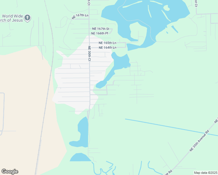 map of restaurants, bars, coffee shops, grocery stores, and more near Northeast 32 Court in Citra