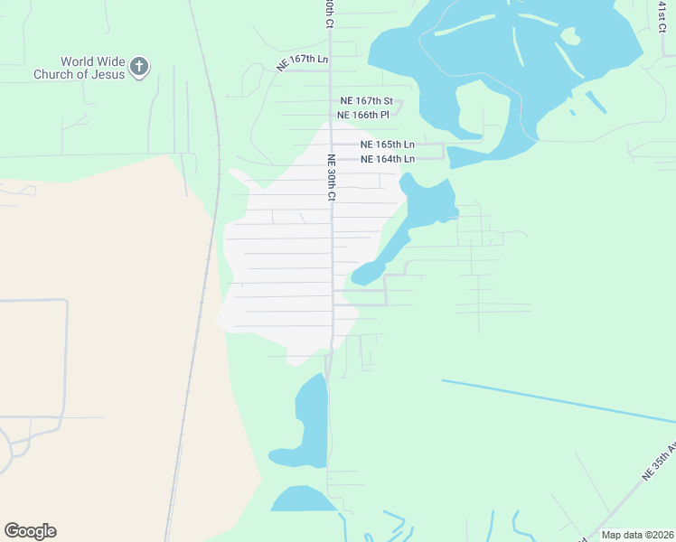 map of restaurants, bars, coffee shops, grocery stores, and more near 3095 Northeast 161 Place in Citra