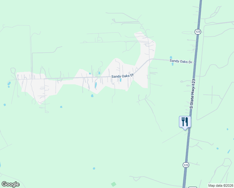 map of restaurants, bars, coffee shops, grocery stores, and more near 237 Hickory Drive in Seguin