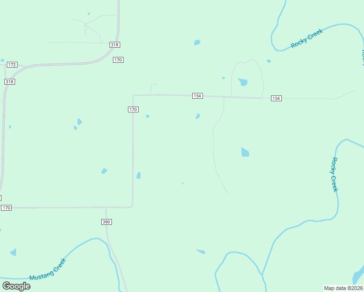 map of restaurants, bars, coffee shops, grocery stores, and more near 243 County Road 154 in Hallettsville