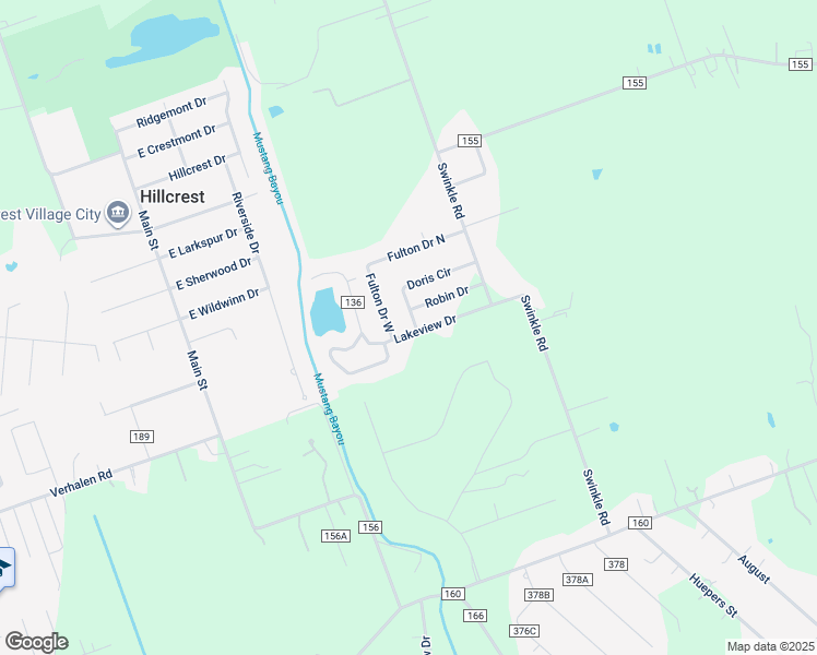 map of restaurants, bars, coffee shops, grocery stores, and more near 33 County Road 136 in Alvin