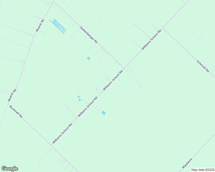 map of restaurants, bars, coffee shops, grocery stores, and more near 11953 Williams School Road in Needville