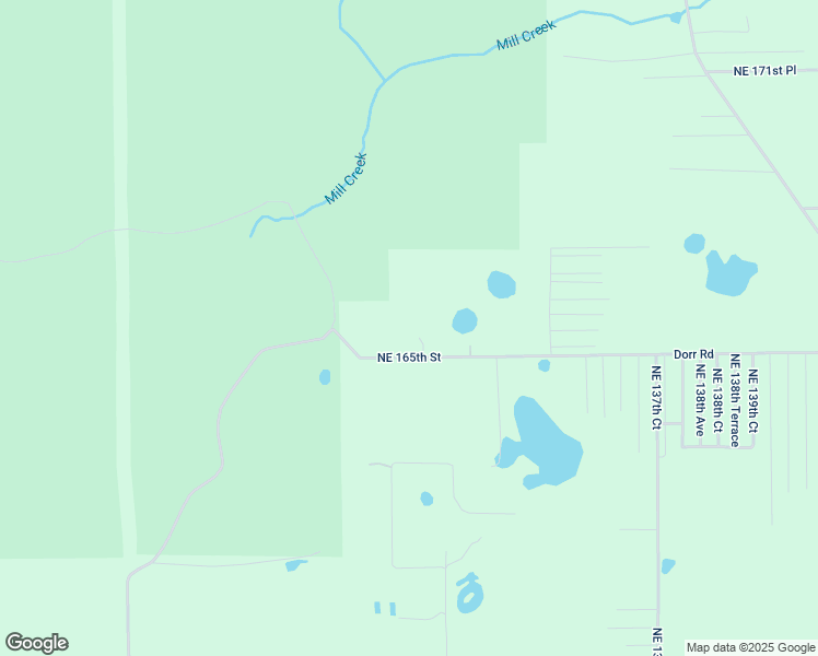 map of restaurants, bars, coffee shops, grocery stores, and more near 13191 Northeast 165th Street in Fort McCoy