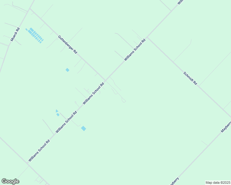 map of restaurants, bars, coffee shops, grocery stores, and more near 11607 Williams School Road in Needville