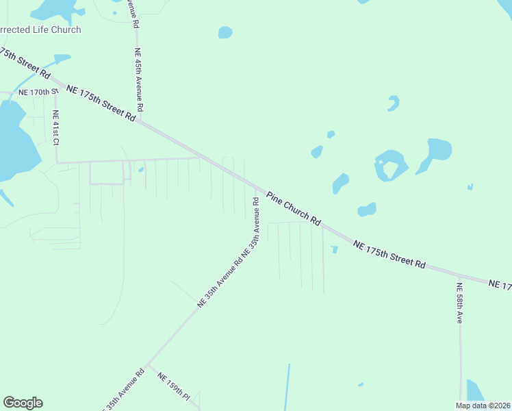 map of restaurants, bars, coffee shops, grocery stores, and more near Northeast 49th Terrace in Citra