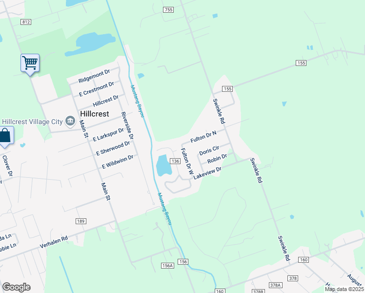 map of restaurants, bars, coffee shops, grocery stores, and more near 154 County Road 136 in Alvin