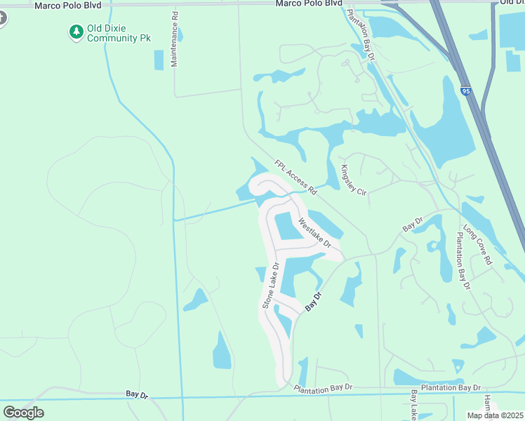 map of restaurants, bars, coffee shops, grocery stores, and more near 1028 Stone Lake Drive in Ormond Beach