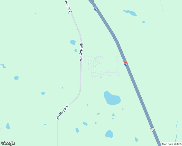 map of restaurants, bars, coffee shops, grocery stores, and more near 16905 Northwest Highway 225 in Reddick