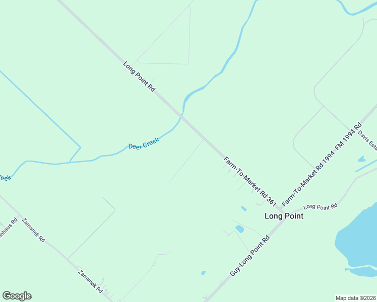 map of restaurants, bars, coffee shops, grocery stores, and more near 13416 FM 361 Road in Richmond