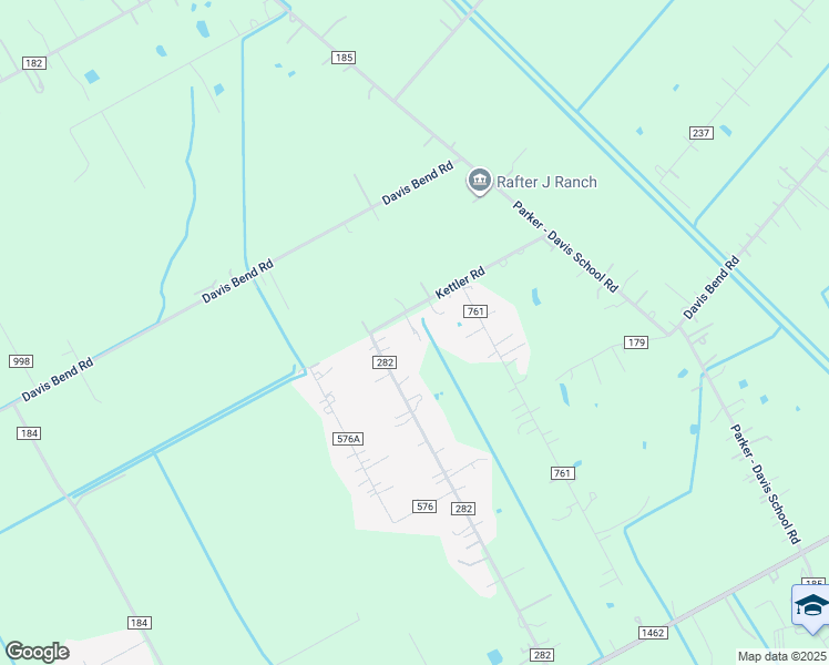 map of restaurants, bars, coffee shops, grocery stores, and more near 3911 County Road 183 in Alvin