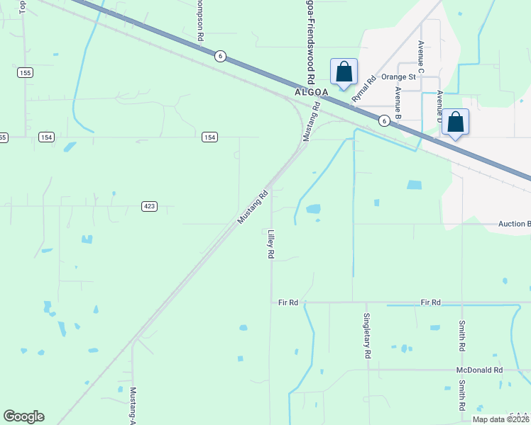 map of restaurants, bars, coffee shops, grocery stores, and more near 538 Lilley Road in Alvin
