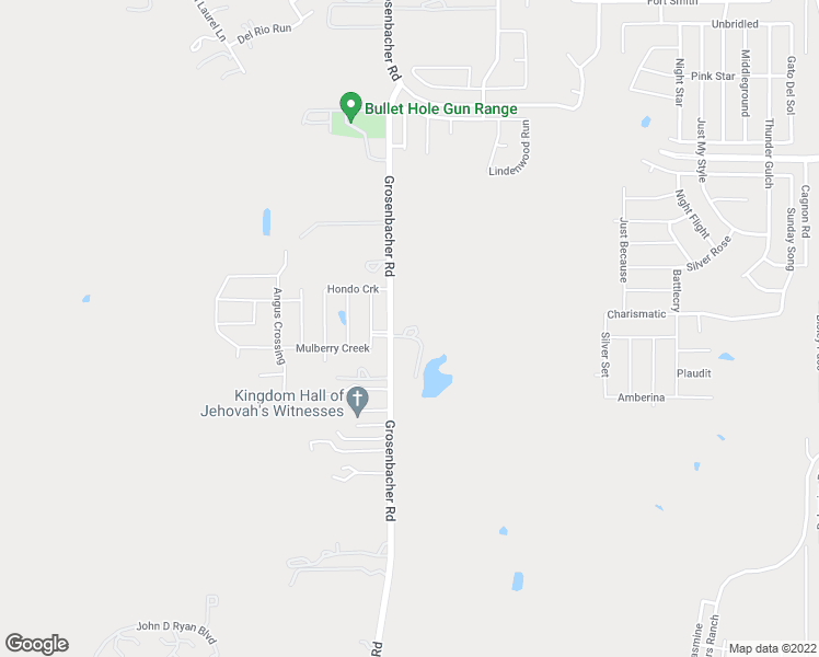 map of restaurants, bars, coffee shops, grocery stores, and more near 3510 Grosenbacher Road in San Antonio