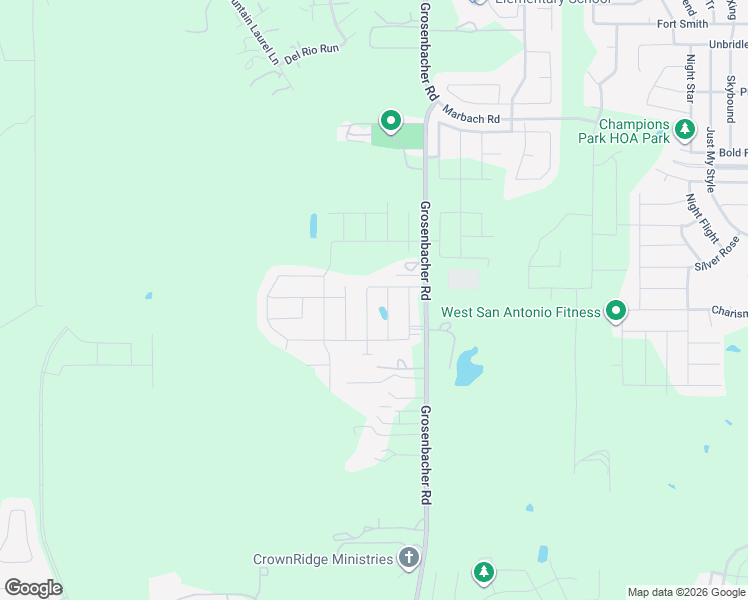 map of restaurants, bars, coffee shops, grocery stores, and more near 3203 Onion Creek in San Antonio