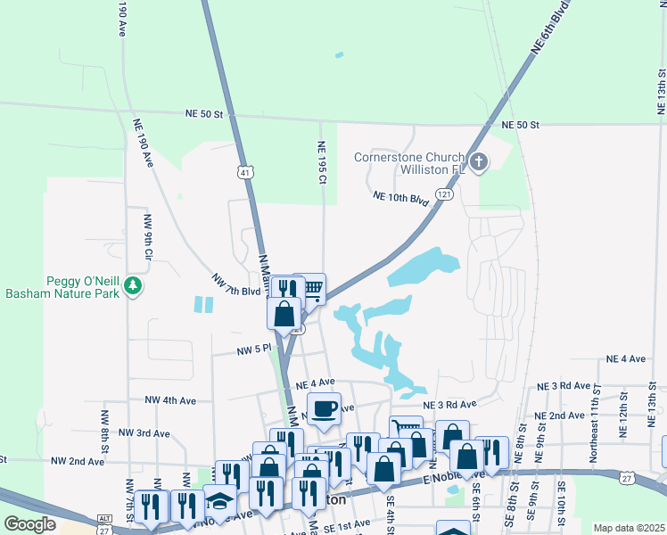 623 Northeast 2nd Street, Williston FL Walk Score