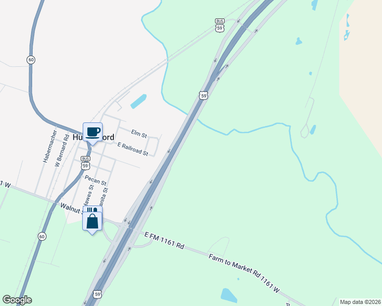 map of restaurants, bars, coffee shops, grocery stores, and more near in Hungerford