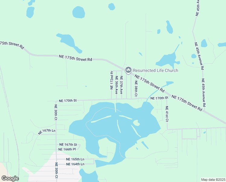 map of restaurants, bars, coffee shops, grocery stores, and more near 3601 Northeast 172nd Place in Citra