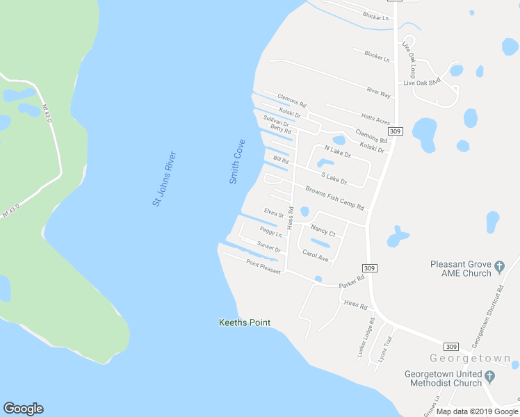 map of restaurants, bars, coffee shops, grocery stores, and more near 117 Elvira Street in Crescent City