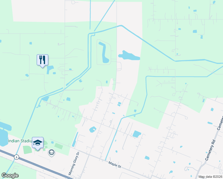 map of restaurants, bars, coffee shops, grocery stores, and more near 3320 Tower Road in Santa Fe