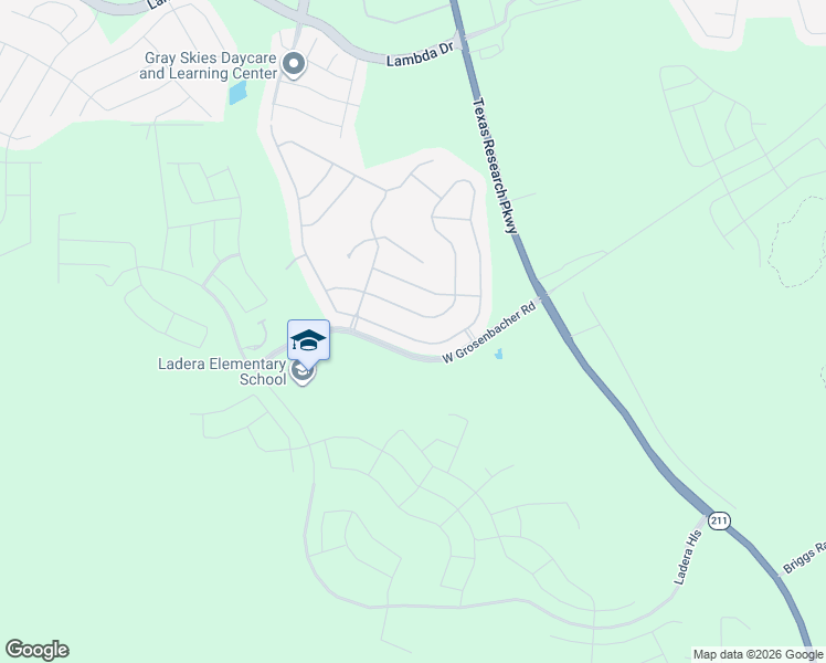 map of restaurants, bars, coffee shops, grocery stores, and more near 14447 Costa Leon in San Antonio