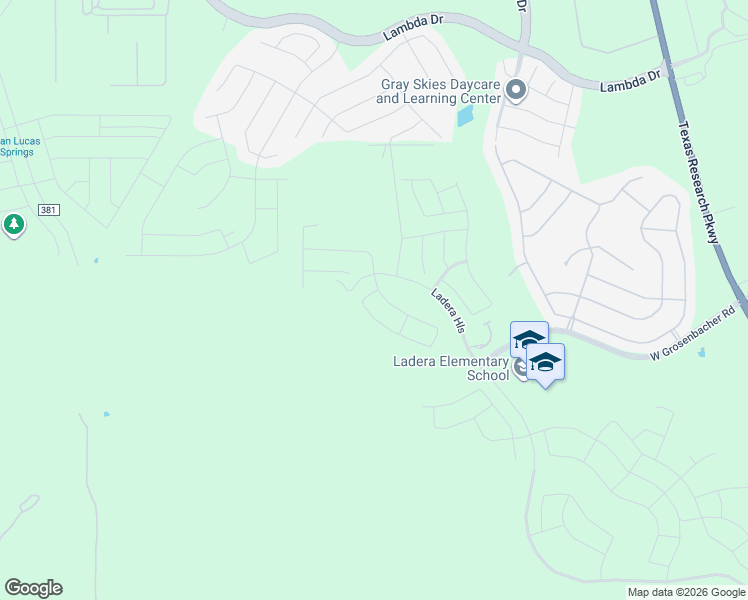 map of restaurants, bars, coffee shops, grocery stores, and more near Costa Leon in San Antonio