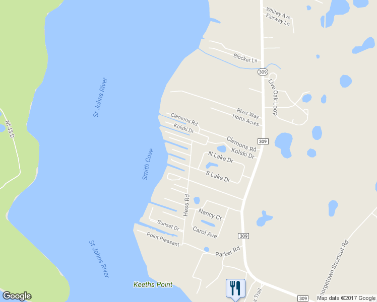 map of restaurants, bars, coffee shops, grocery stores, and more near 100 Jimmie Road in Crescent City